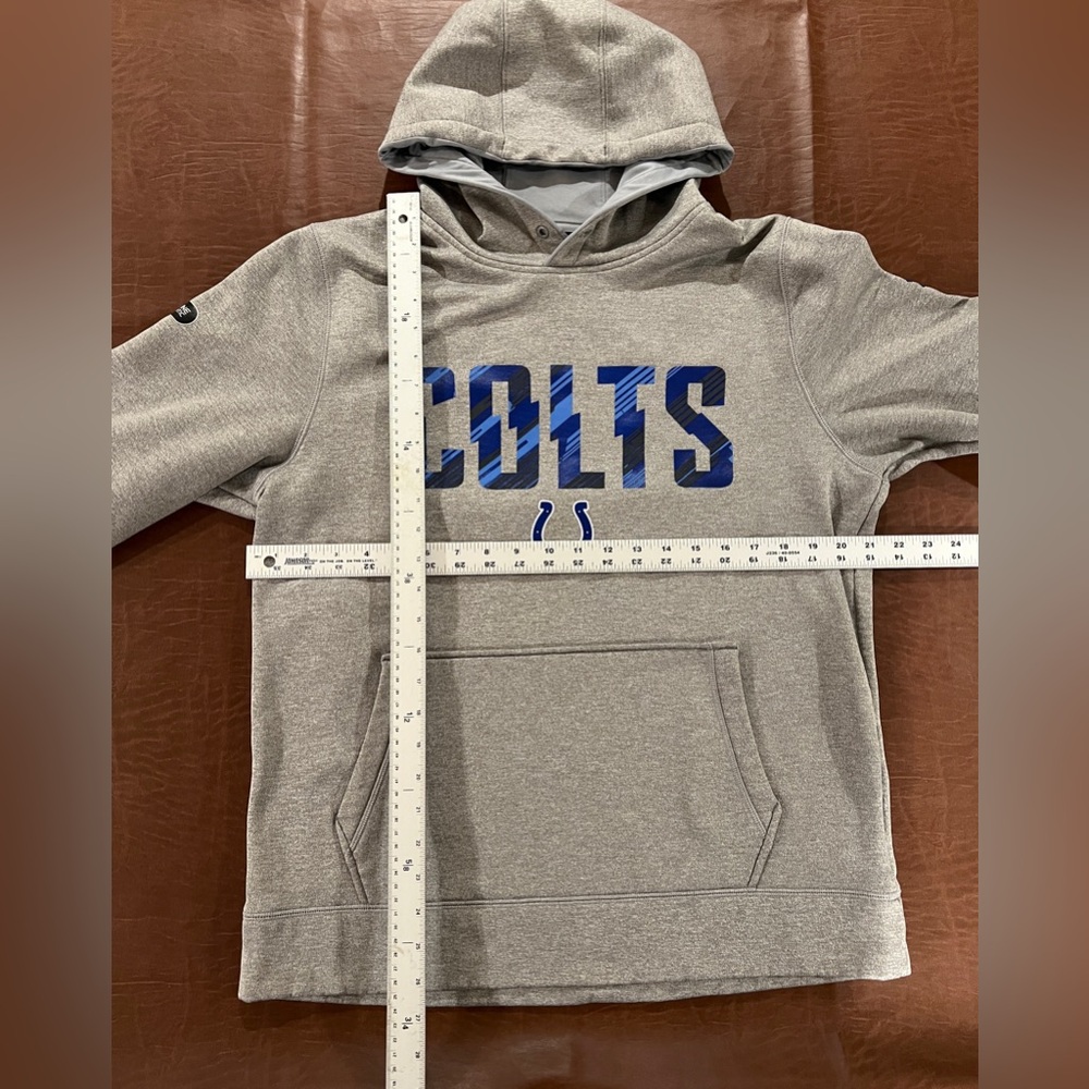 Under Armour Indianapolis Colts Combine Hoodie Sweatshirt - Size Medium - Picture 13 of 15